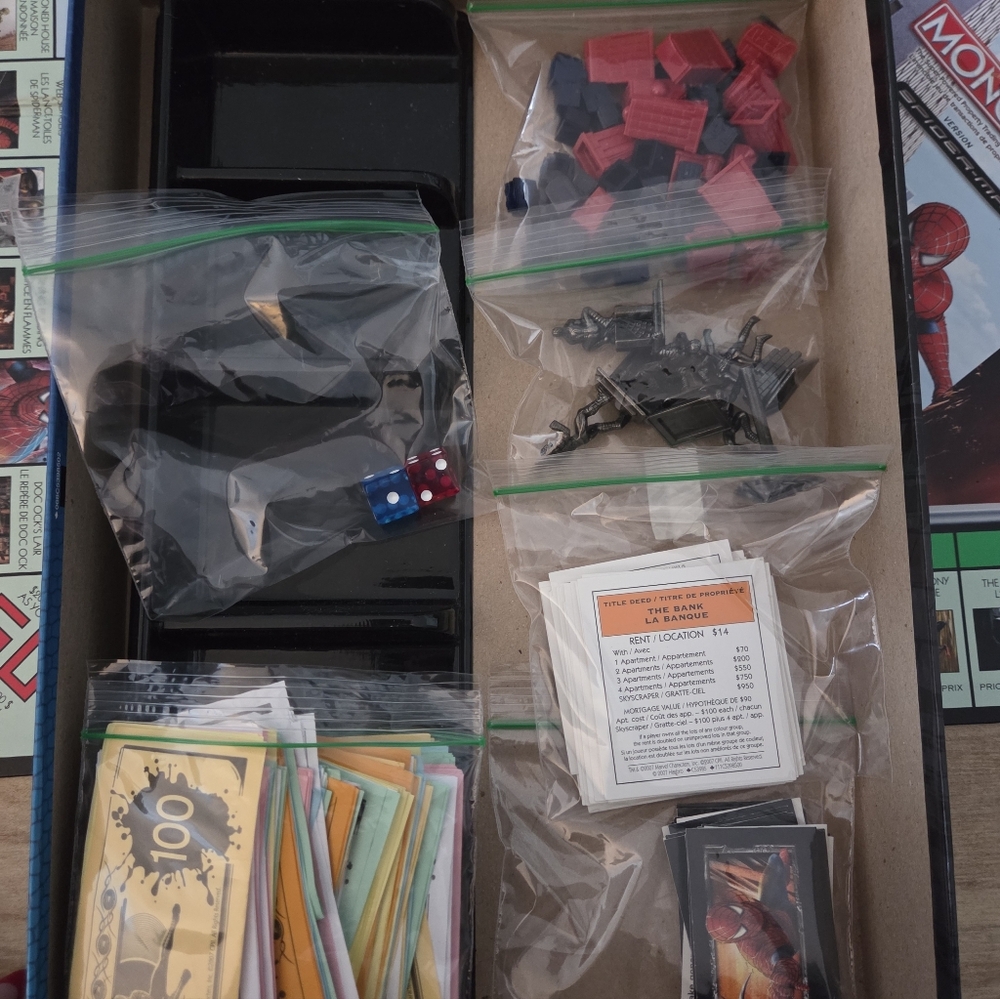 Monopoly Spider-Man Edition Board Game - Picture 5 of 5